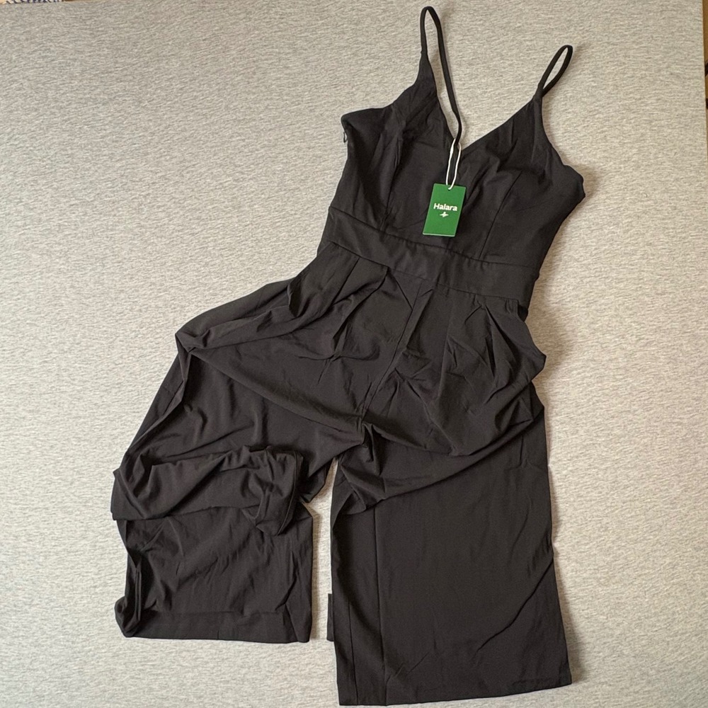 Halara Black Wide Leg Jumpsuit